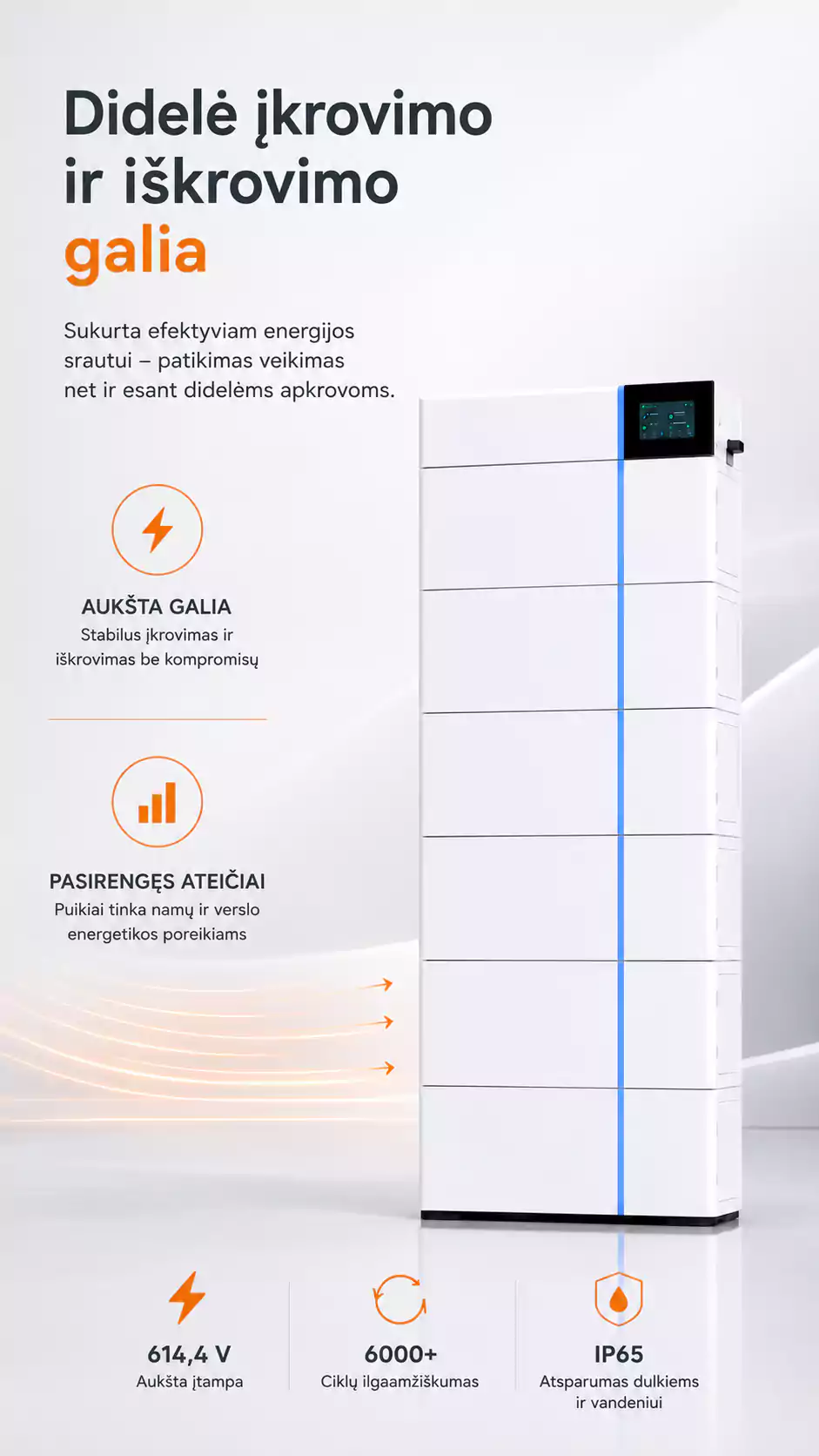 energijos kaupiklis elektromobiliui;